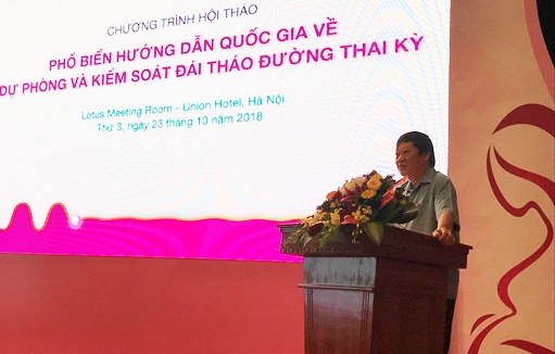 Hội thảo Hướng dẫn quốc gia về dự phòng và kiểm soát đái tháo đường thai kỳ