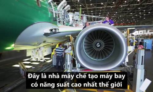 9 ngày làm nên một chiếc Boeing 737 MAX 8